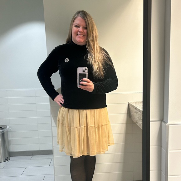 Torrid Gold Mini Dress - Picture 2 of 15